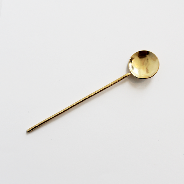 Brass Salt Spoon